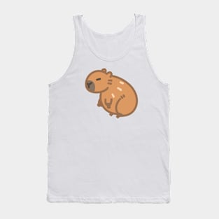 Just A Chillin Capybara Tank Top